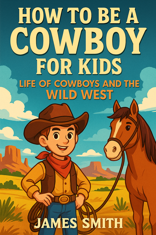 How to Be a Cowboy for Kids: Life of Cowboys and the Wild West