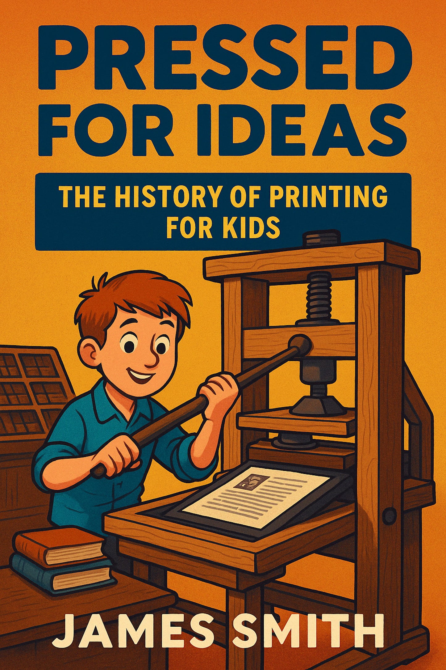 Pressed for Ideas: The History of Printing for Kids