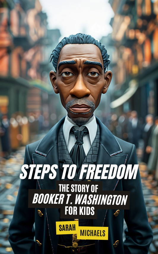 Steps to Freedom: The Story of Booker T. Washington for Kids
