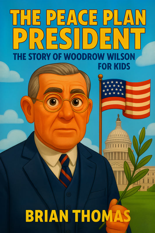 The Peace Plan President: The Story of Woodrow Wilson for Kids