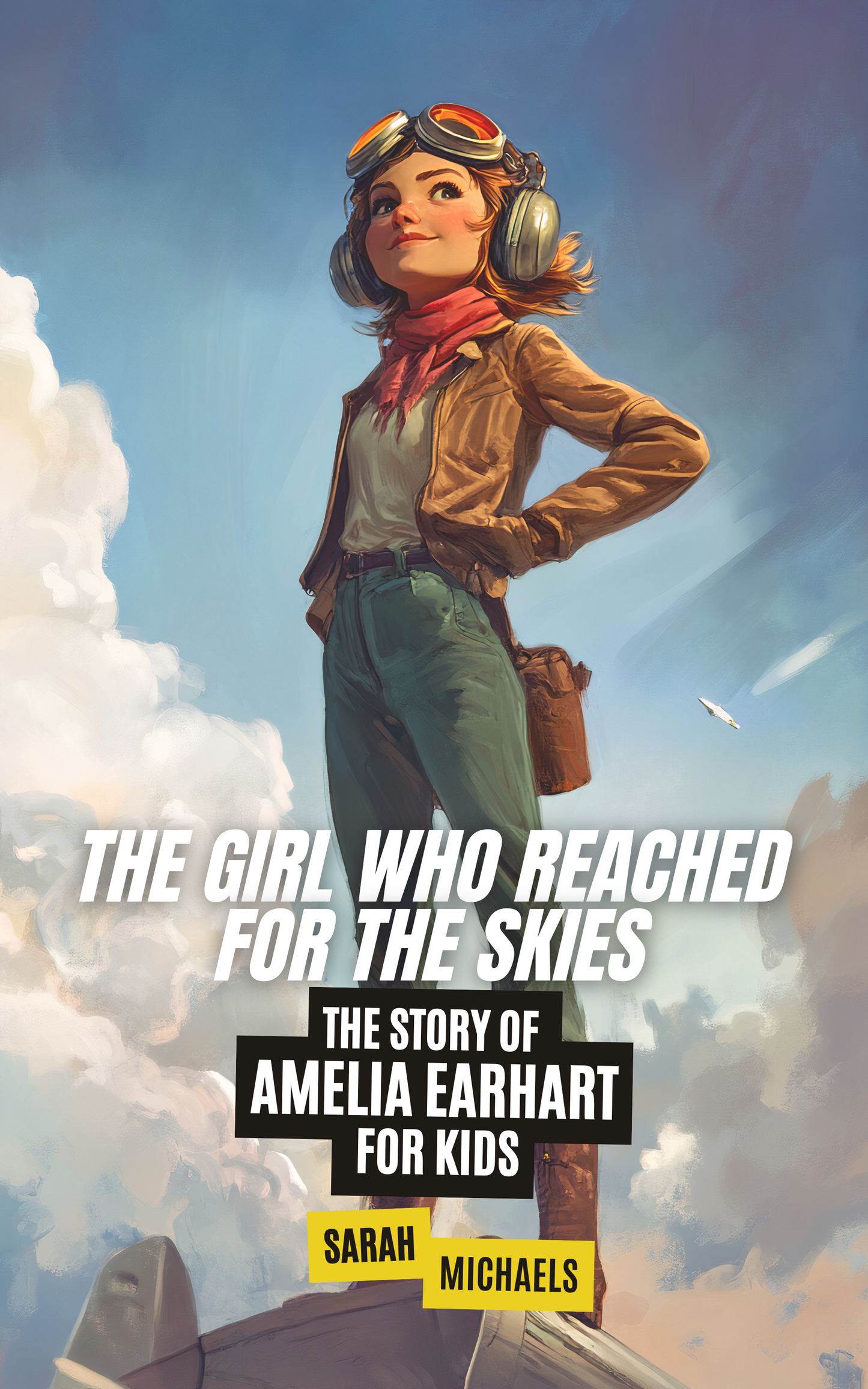 The Girl Who Reached for the Skies: The Story of Amelia Earhart for Kids