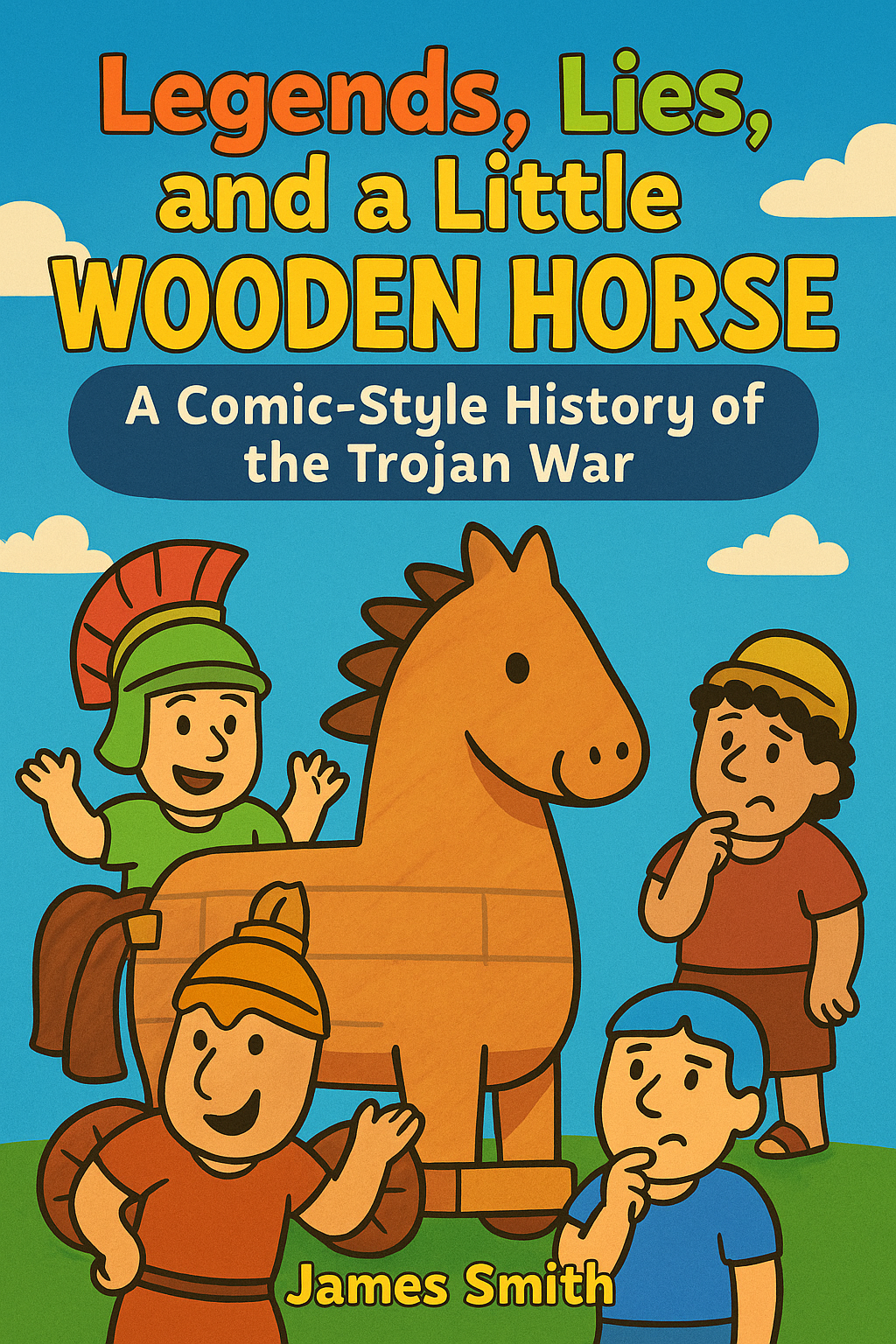 Legends, Lies, and a Little Wooden Horse: A Comic-Style History of the Trojan War