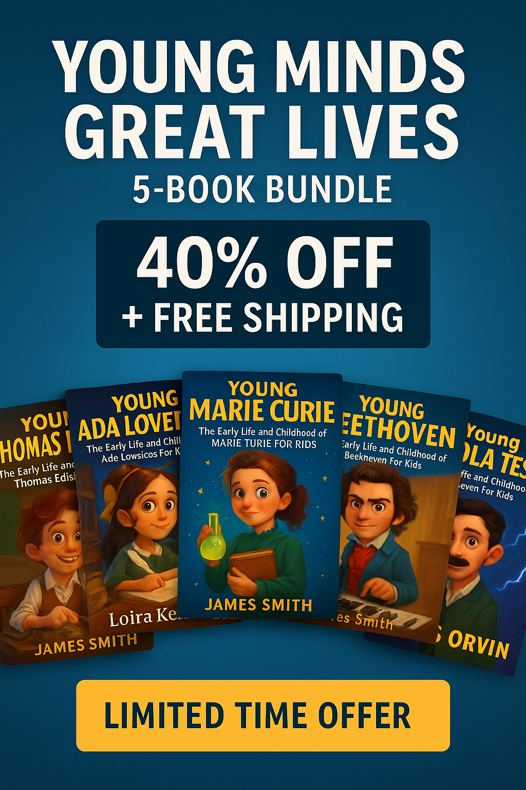 The Young Minds of Great Figures Gift Bundle